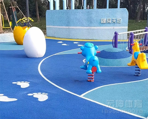 無(wú)錫曉星公園塑膠游樂(lè)場(chǎng)