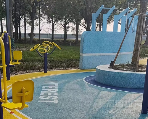 無(wú)錫曉星公園塑膠游樂(lè)場(chǎng)